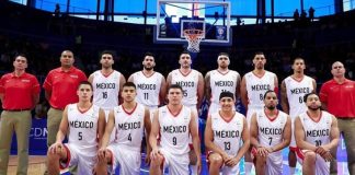 Mexico's national basketball team.