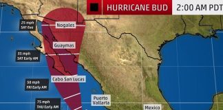 Bud's forecast track