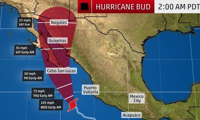 Bud's forecast track