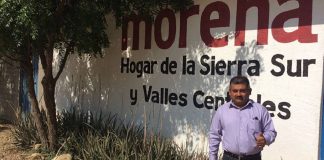 Morena candidate López, ambushed in Oaxaca.