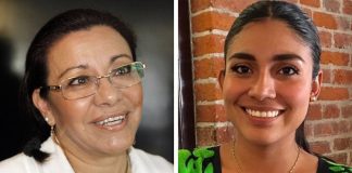 Maldonado, left, and Terán: assassination victims.