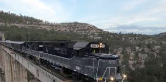 The Chepe Express is a new Copper Canyon rail service.