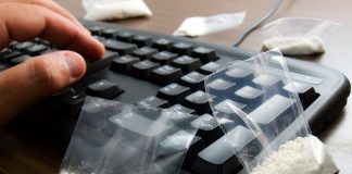 Internet offers a convenient marketplace for illegal drugs.