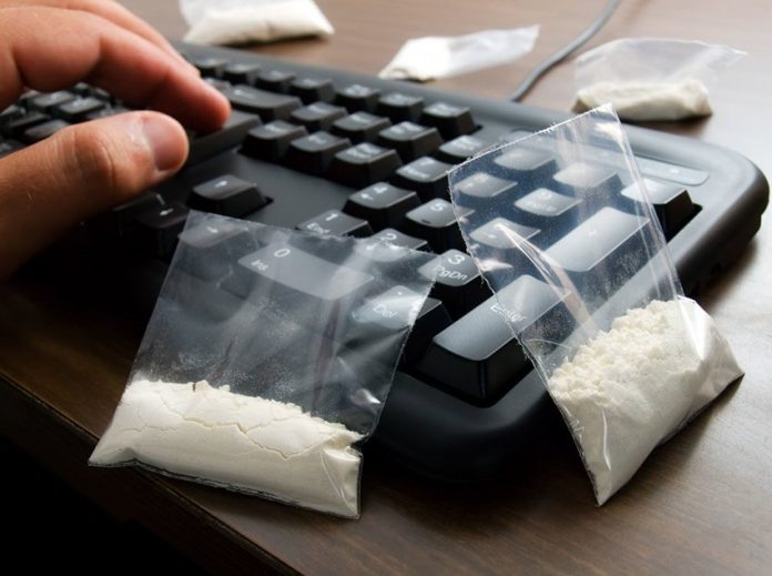 Internet offers a convenient marketplace for illegal drugs.