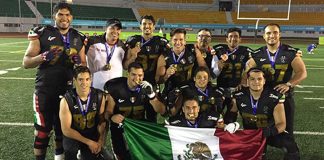 The Mexico team, three-time winners.