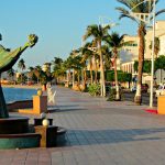 The waterfront walkway in La Paz, BCS.