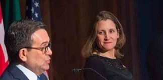 Guajardo and Freeland: talks to resume in summer.