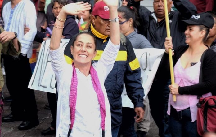 Sheinbaum: polls suggest she will be next mayor of Mexico City.