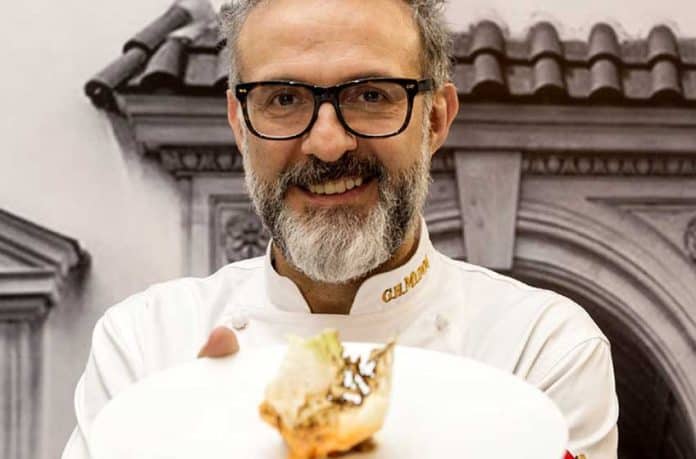 Chef Bottura: charity dinners in Cancún.