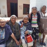 Happy senior citizens in Santo Domingo Tonalá.