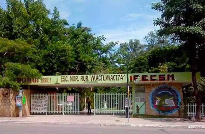 The Chiapas school where a hazing is under investigation.