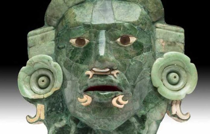 The jade mask is back in Mexico and will be on permanent display in Campeche.