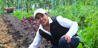 Ecological award winner Rodríguez.