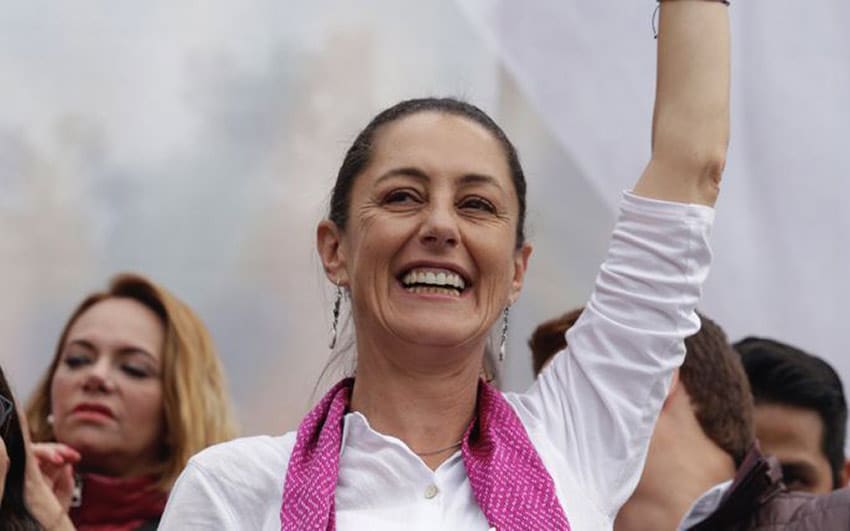 Claudia Sheinbaum, the first woman to serve as mayor of Mexico City.