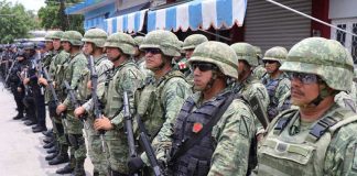 Lots of security forces, but lots of crime too.