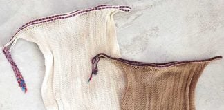 Bags made by hand from maguey fiber in Chiapas.