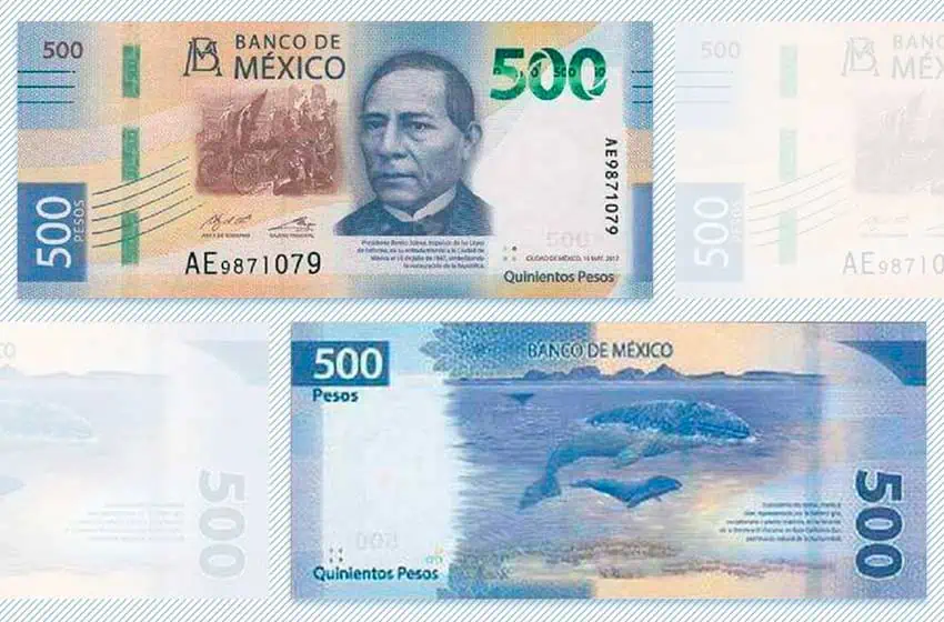 New $500 Peso Bank Note Enters Circulation in Mexico