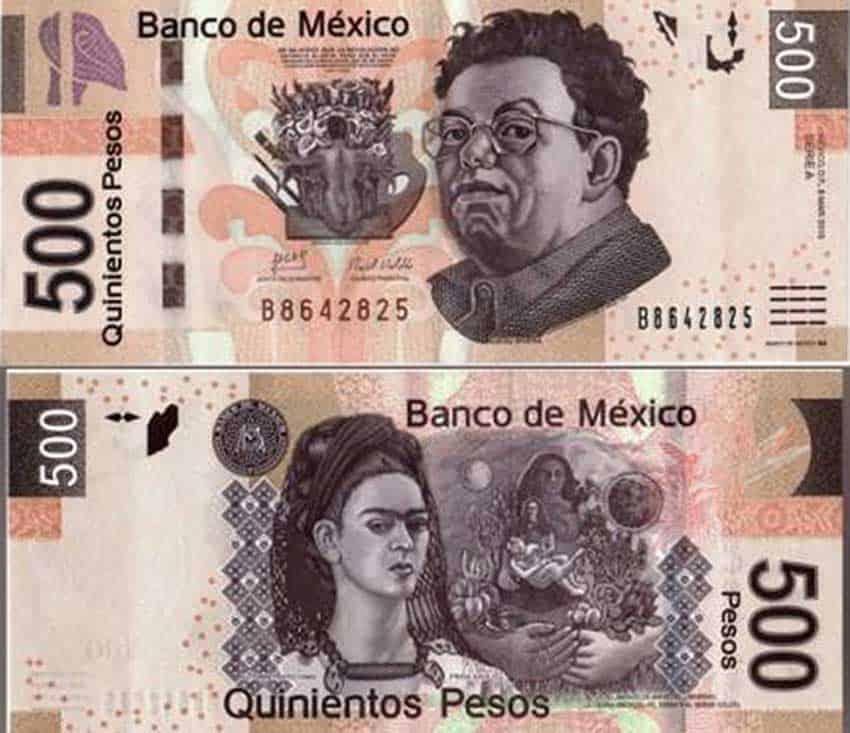 Goodbye Frida and Diego? New 500-peso bill coming Monday