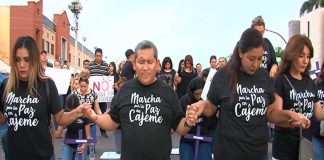 Public takes to the streets in Cajeme.