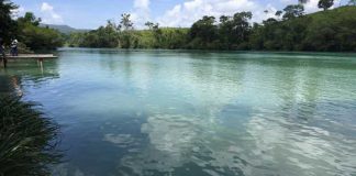 Santo Domingo river in Chiapas.