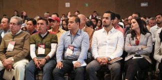 Delegates who will oversee federal spending at the state level met on Saturday with the president-elect.