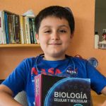 Carlos, 12, budding scientist.