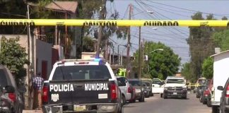 Tijuana crime scene.