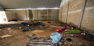 Warehouse where the Tlatlaya shooting occurred.