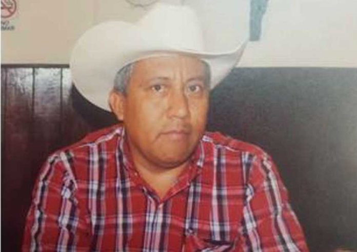Farmworkers leader Ixpango: killed after calling for formation of self-defense forces.