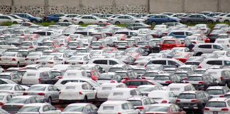 Hailstones can be unkind to new vehicles.