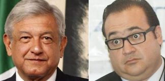 AMLO, left, and Duarte: 'a circus.'