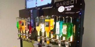 Mexico's first robotic bar.