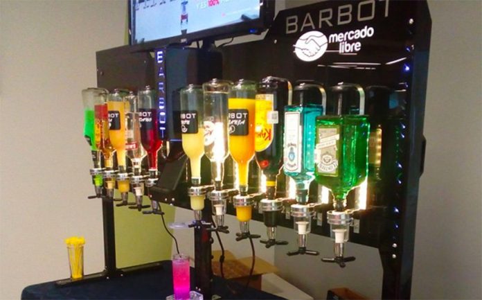 Mexico's first robotic bar.