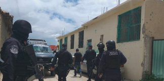 State police on patrol after morning of terror.