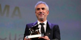 Cuarón and his Golden Lion.