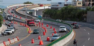The Paso Express between Mexico City and Cuernavaca.