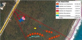 Site plan for hotel development turned down by Semarnat.