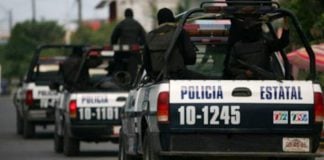 Police on patrol in Querétaro, one of Mexico's safest states.