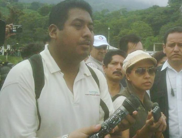 Chiapas journalist Mario Gómez.