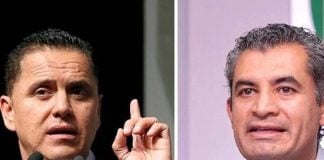 Sandoval, left, and Ochoa: barrio brawl?