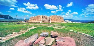The Teúl archaeological site in Zacatecas.