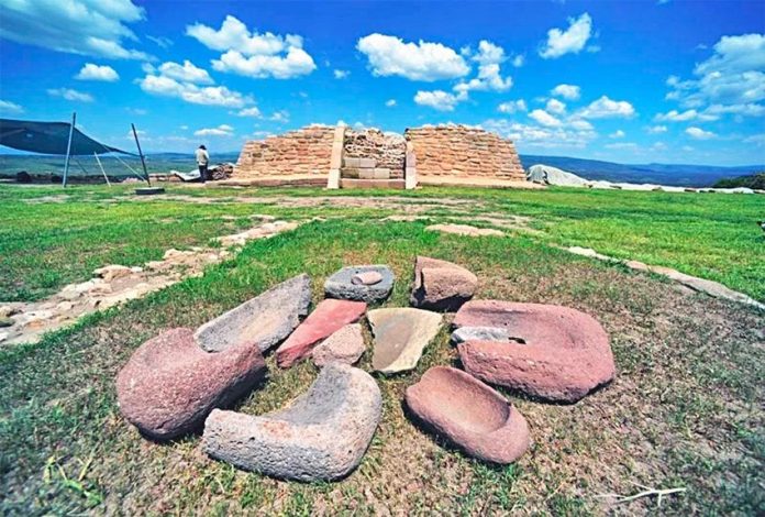 The Teúl archaeological site in Zacatecas.