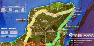 maya train route map