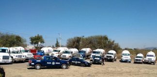 15 stolen gas trucks were located last year in Apaseo el Alto, Guanajuato.