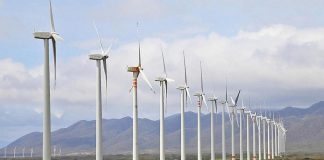 Wind turbines in Oaxaca.