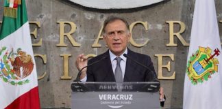 Veracruz Governor Yunes: not happy with Duarte's sentence.