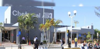 The airport at Chetumal, Quintana Roo