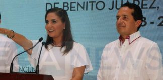 The new mayor of Benito Juárez, Quintana Roo.