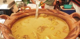 The Mixtec dish called chileajo.