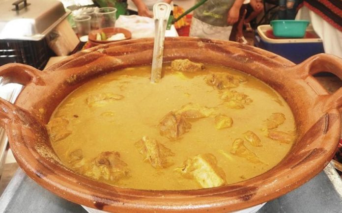 The Mixtec dish called chileajo.
